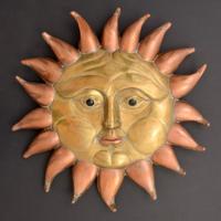 Large Sergio Bustamante SUN Sculpture - Sold for $3,625 on 11-25-2017 (Lot 398).jpg